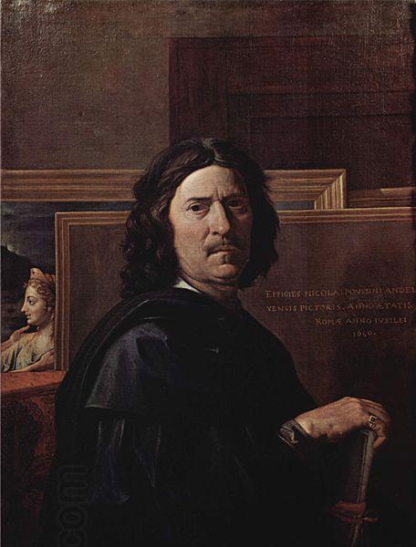 Nicolas Poussin Self-portrait oil painting picture